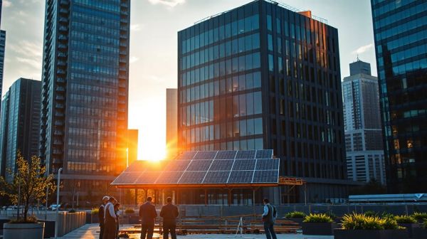 Top idées pour intégrer des panneaux solaires à votre entreprise