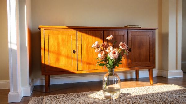 Transformez votre intérieur avec un buffet en bois massif chic